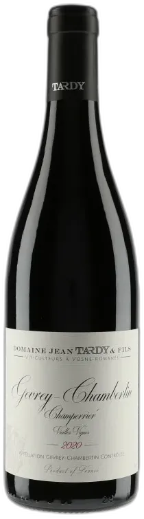 capture du vin Gevrey-Chambertin Aoc Vieilles Vignes Champerrier Jean Tardy & Fils