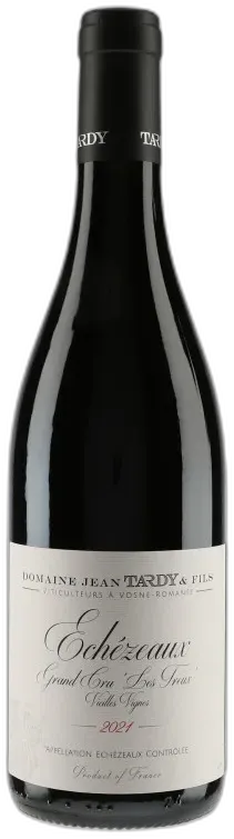 photo du vin Echézeaux Aoc Grand Cru Vieilles Vignes les Treux Jean Tardy & Fils