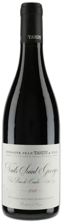 photos du vin Jean Tardy Nuits Saint Georges au Bas de Combe Vieilles Vignes