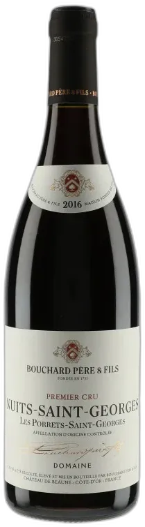 photo du vin Aoc Nuits-Saint-Georges 1er Cru les Porrets-Saint-Georges Maison Bouchard Père et Fils
