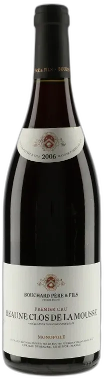 photo du vin Clos de la Mousse