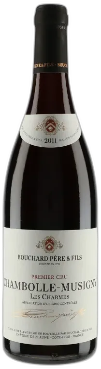 vue du vin Aoc Chambolle-Musigny 1er Cru les Noirots Maison Bouchard Père et Fils