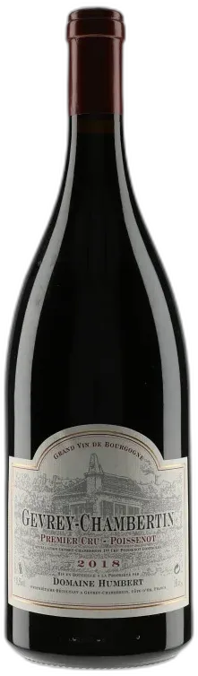 illustration du vin Domaine Humbert, Gevrey-Chambertin 1er Cru Estournelles Saint-Jacques