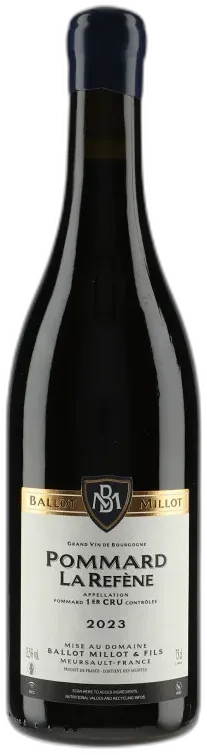 vue du vin Pommard 1er Cru les Pézerolles