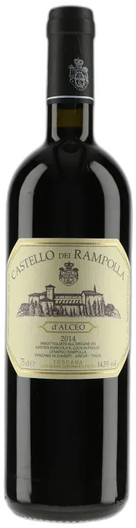 vue du vin Vigna d’Alceo Vino da Tavola Castello Dei Rampolla