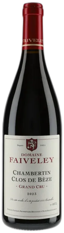 aperçu du vin Faiveley Chambertin Clos de Bèze