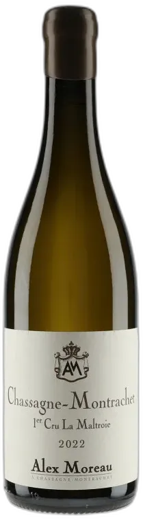 illustration du vin Chassagne Montrachet 1er Cru la Maltroie Moreau Alex