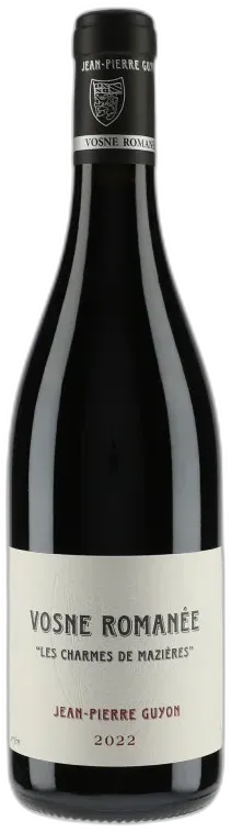 capture du vin Vosne-Romanée les Charmes de Mazières Guyon