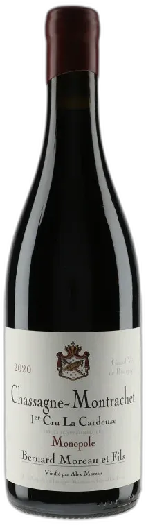photo du vin Chassagne-Montrachet 1er Cru la Cardeuse Bernard Moreau