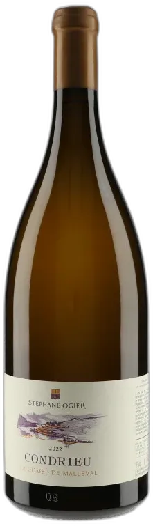 vue du vin Condrieu "la Combe de Malleval"