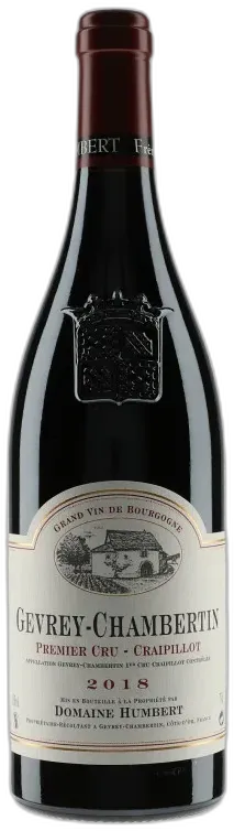 image du vin Humbert Gevrey Chambertin Petite Chapelle