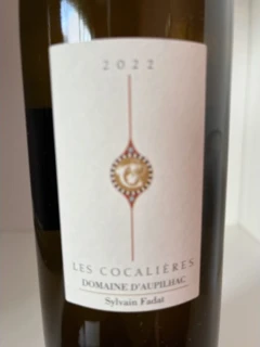 photo Aop Languedoc Montpeyroux Cuvee les Cocalieres Blanc 2022