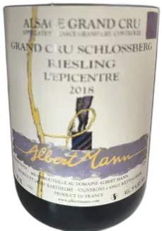 photo Riesling Grand Cru Schlossberg l’Epicentre 2018