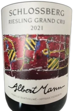 photo Riesling Grand Cru Schlossberg 2021