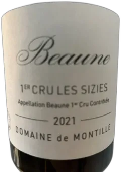 illustration du vin Beaune 1er Cru les Sizies 2021