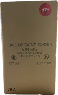 photo Bag in Box Rouge la Cave de Saint-Sornin Vin de France