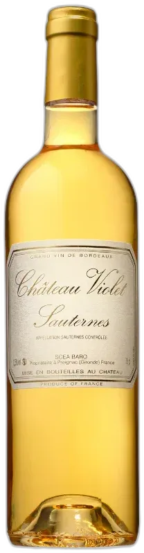 photos du vin Château Violet Sauternes Aop