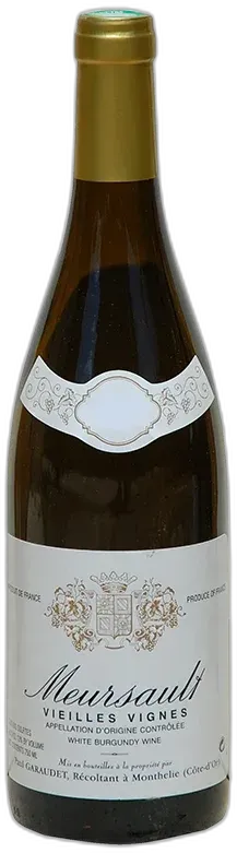 capture du vin Domaine Garaudet Meursault Aop 1998 Blanc