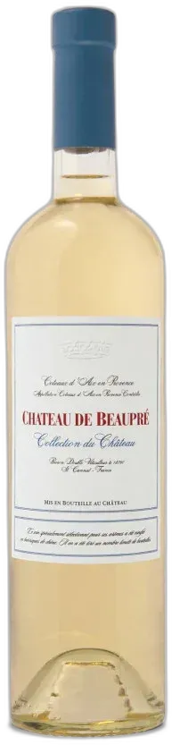 photo Château de Beaupré Collection du Château Côteaux d’Aix en Provence Aop 2022 Blanc