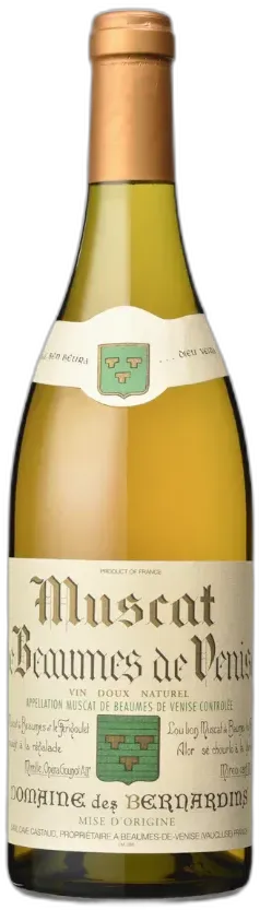 photo du vin Domaine des Bernardins Muscat de Beaumes de Venise Aop 2023 Blanc