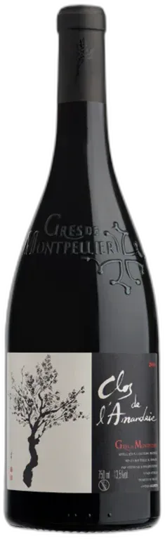 photo Clos de l’Amandaie Languedoc Grès de Montpellier Aop 2018 Rouge