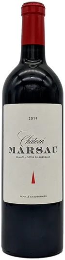 photo Château Marsau, Francs Côtes de Bordeaux, Rouge