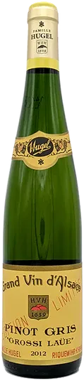 vue du vin Hugel & Fils, Grossi Laüe Edition Limitée, Pinot Gris, Alsace, Blanc