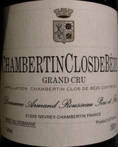 photo Chambertin-Clos de Bèze Grand Cru Magnum 2006 A.Rousseau Rouge