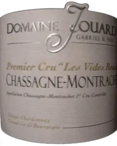 aperçu du vin Chassagne-Montrachet 1er Cru "Vide-Bourses" 2020 Jouard G&p Blanc