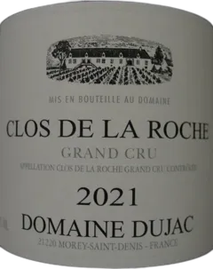 photo Clos de la Roche Grand Cru 2021 Dujac Rouge