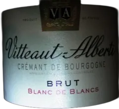 photo du vin Crémant de Bourgogne "Blanc de Blancs" Vitteaut-Alberti Blanc
