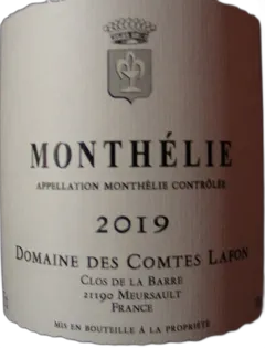 photo Monthélie 2019 Comtes Lafon Blanc