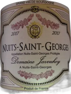 photo Nuits-Saint-Georges 2017 Javouhey Rouge