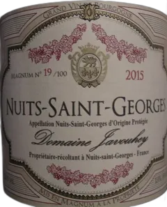photo Nuits-Saint-Georges Magnum 2015 Javouhey Rouge