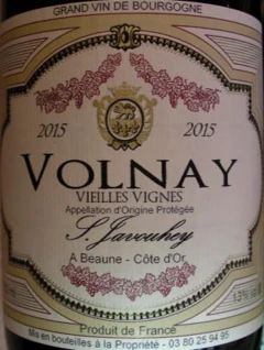 photo Volnay 2015 S.Javouhey Rouge