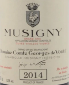 photo Musigny Grand Cru Vieilles Vignes