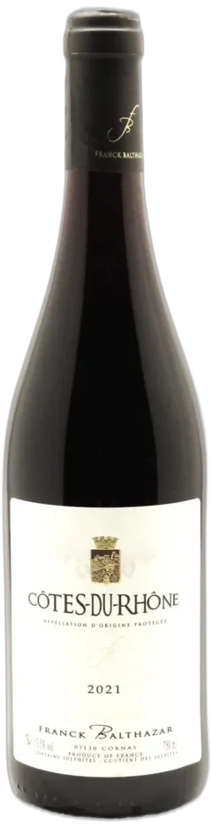 photo Cotes du Rhône Rouge Domaine Balthazar 2022