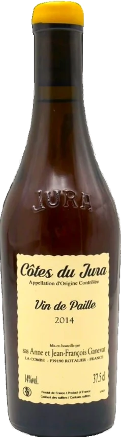 photo Anne et J.F. Ganevat Cotes du Jura Vin de Paille 2014