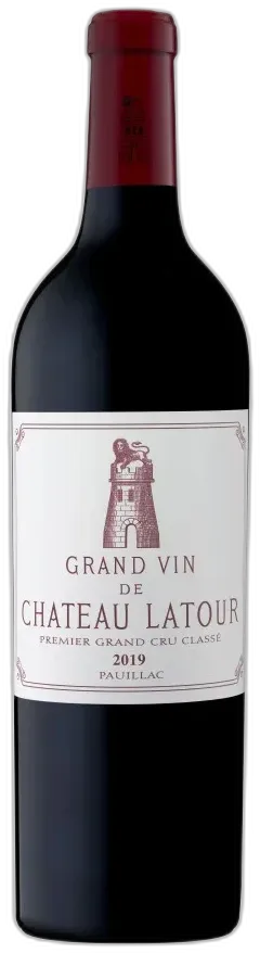 vue du vin Chateau Latour