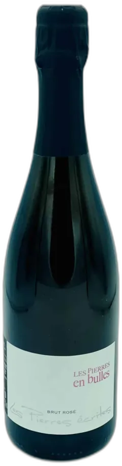 photo du vin les Pierres en Bulles Rosé- Domaine les Pierres Écrites