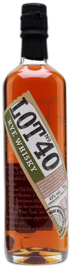 photo du vin Hiram Walker Rye Whisky Lot n°40