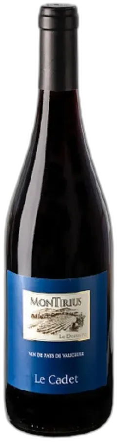 photos du vin Domaine Montirius Igp Vaucluse le Cadet 2023