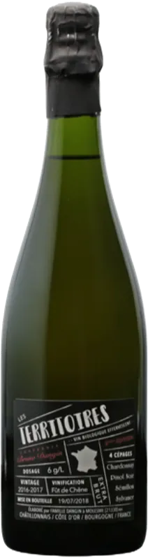 photo Bruno Dangin les Territoires Crémant de Bourgogne Extra Brut