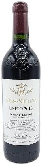 vue du vin Único Vega Sicilia