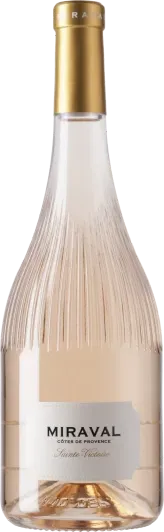 vue du vin Miraval Rosé