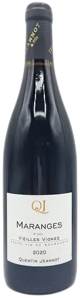 vue du vin Maranges Domaine Quentin Jeannot Vieilles Vignes
