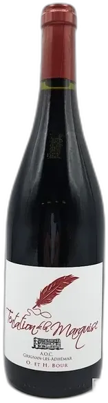photos du vin Domaine de Grangeneuve la Truffière Grignan-les-Adhémar Rouge