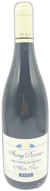 photo du vin Alain Gras "Auxey-Duresses Très Vieilles Vignes" Auxey-Duresses Rouge