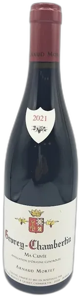 photo du vin Arnaud Mortet Gevrey Chambertin ma Cuvée