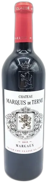 aperçu du vin Château Marquis de Terme Rouge